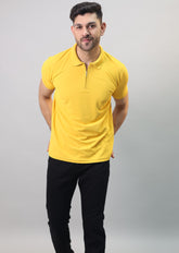 Zip Polo T-shirt