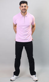 Zip Polo T-shirt
