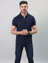 Zip Polo T-shirt