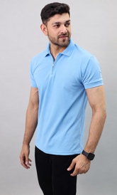 Zip Polo T-shirt
