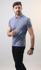 Zip Polo T-shirt