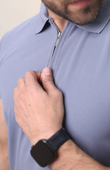 Zip Polo T-shirt