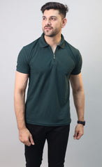 Zip Polo T-shirt