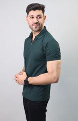 Zip Polo T-shirt