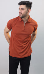 Zip Polo T-shirt