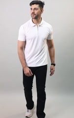 Zip Polo T-shirt
