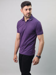 Zip Polo T-shirt
