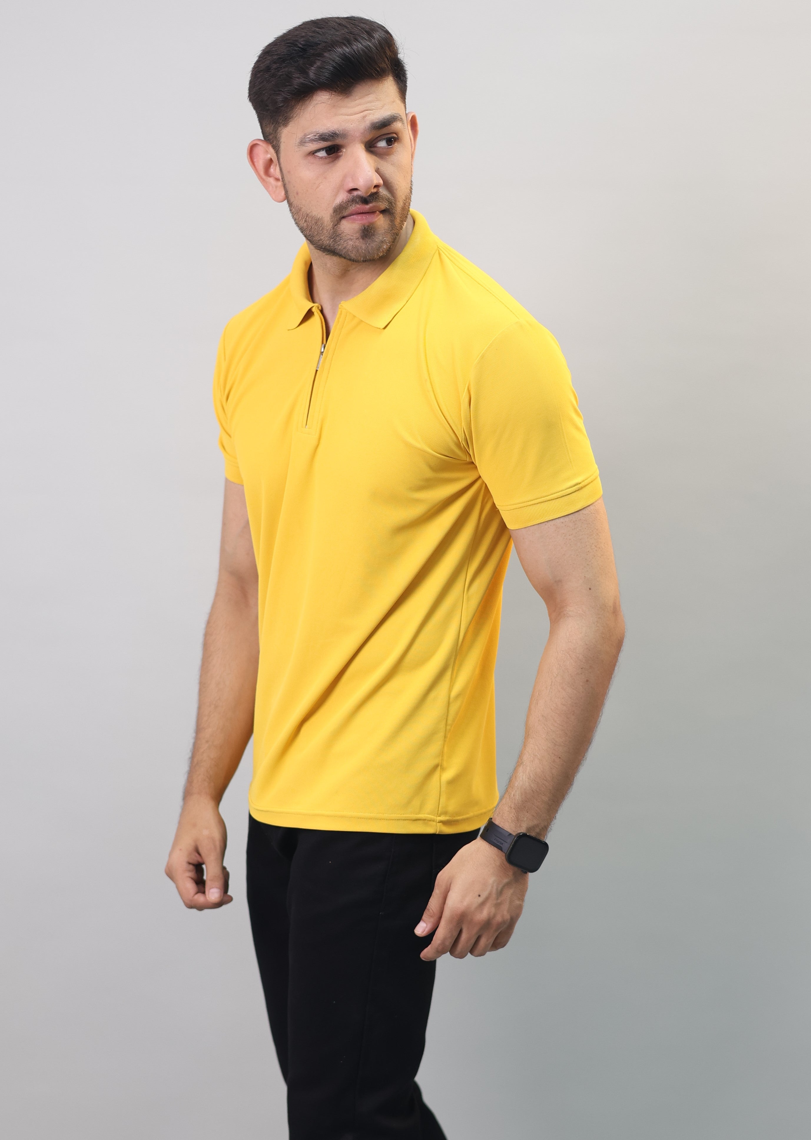 Zip Polo T-shirt