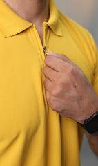 Zip Polo T-shirt