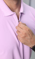 Zip Polo T-shirt