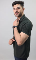Zip Polo T-shirt