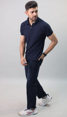 Zip Polo T-shirt