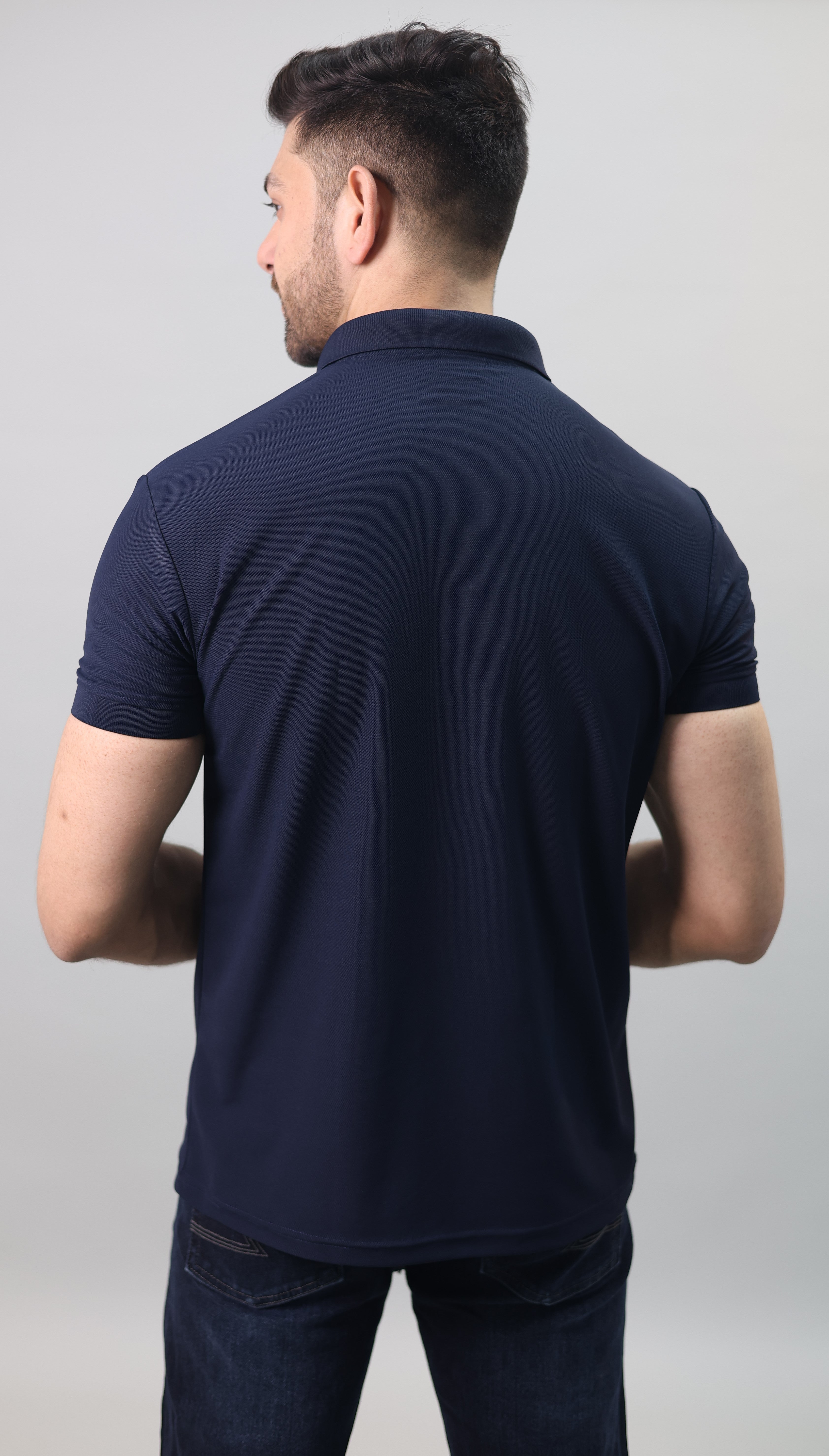 Zip Polo T-shirt