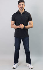 Zip Polo T-shirt