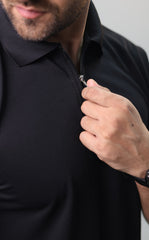 Zip Polo T-shirt