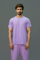 Lavender plain T-shirt