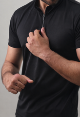 Active Quarter Zip Half Tee